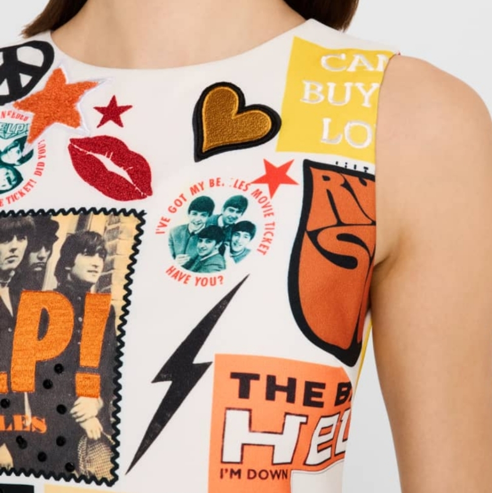 ALICE + OLIVIA Beatles Dress - Picture 2 of 13